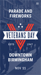 Mobile Screenshot of nationalveteransday.org